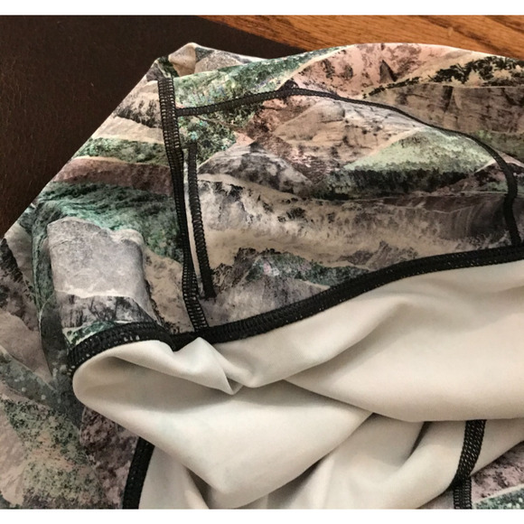 Lululemon Women’s Wunder Under HR Tight 25” Springscape Multi Print - Size 12 - Picture 4 of 11